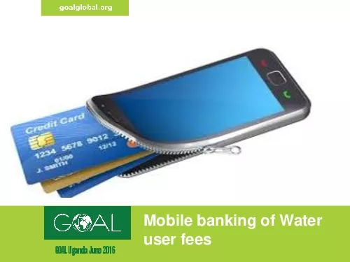 Mobile banking of Water