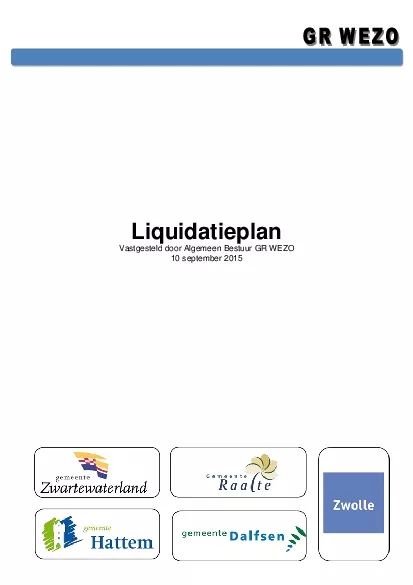 Liquidatieplan