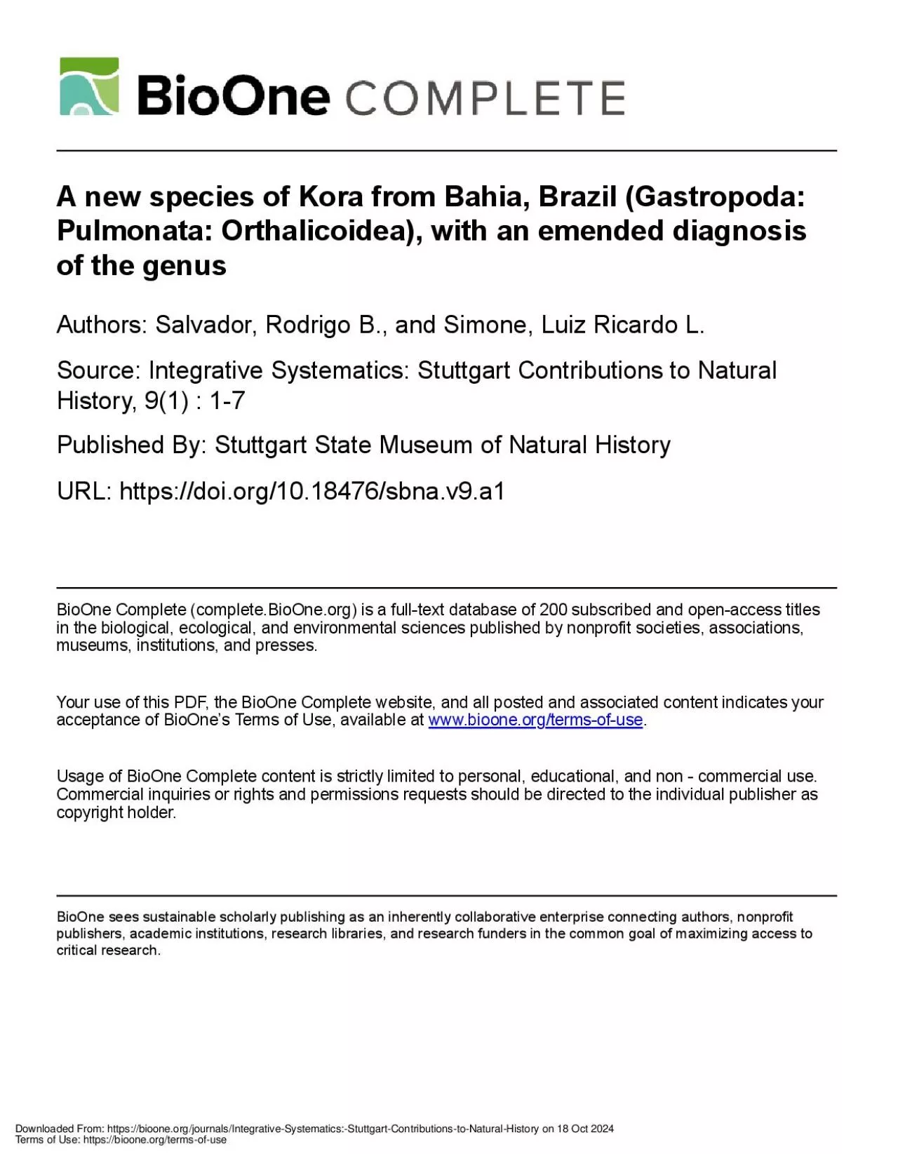 PDF-Downloaded From httpsbiooneorgjournalsStuttgarterBeitrgezurNatu