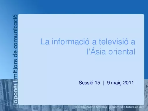 La informaci a televisi a