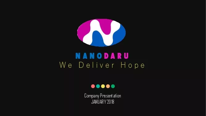 We Deliver Hope