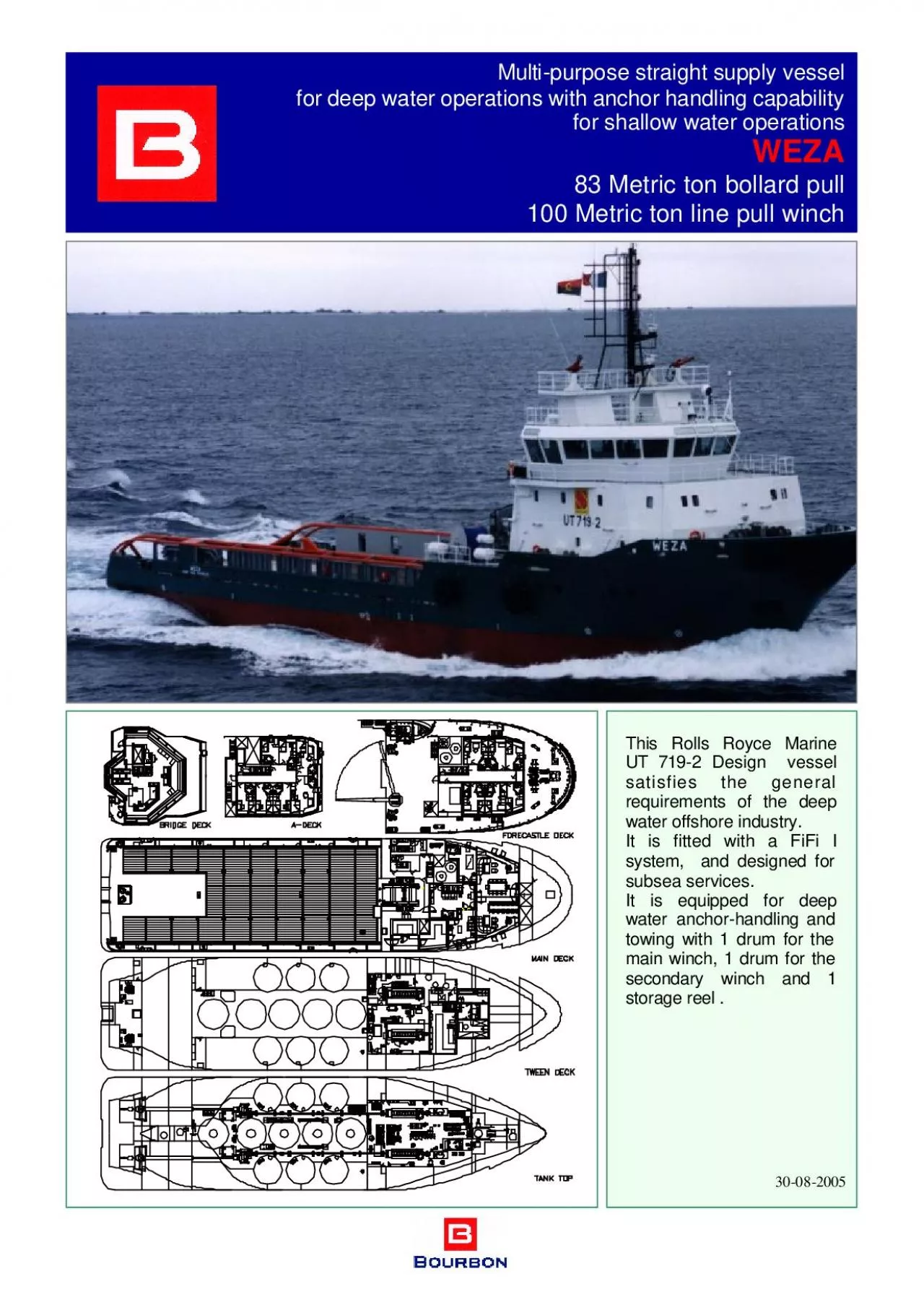 PDF-This Rolls Royce Marine UT 7192 Design vessel satisfies the general