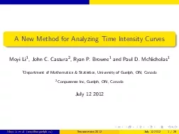 ANewMethodforAnalyzingTimeIntensityCurvesMoyiLi1JohnCCastura2RyanPBrow