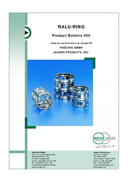 Product Bulletin 450