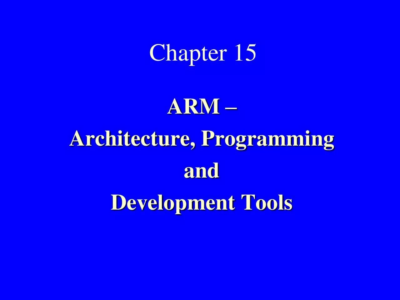 PDF-Architecture Programming