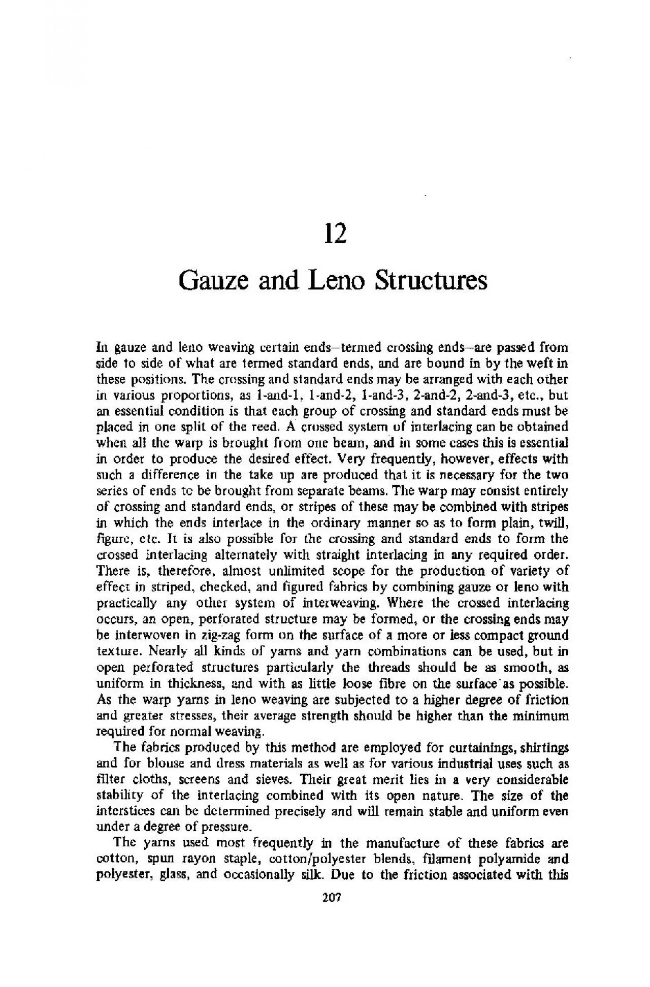 PDF-1Gauz an Len StructureI gauz an len weavin certai ends151terme crossin