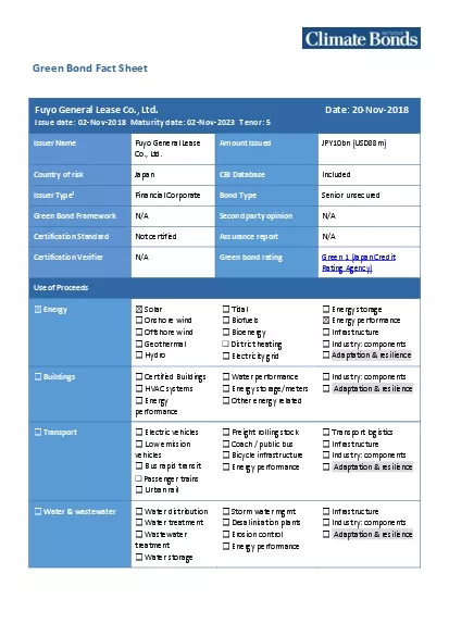 Fuyo General Lease Co Ltd