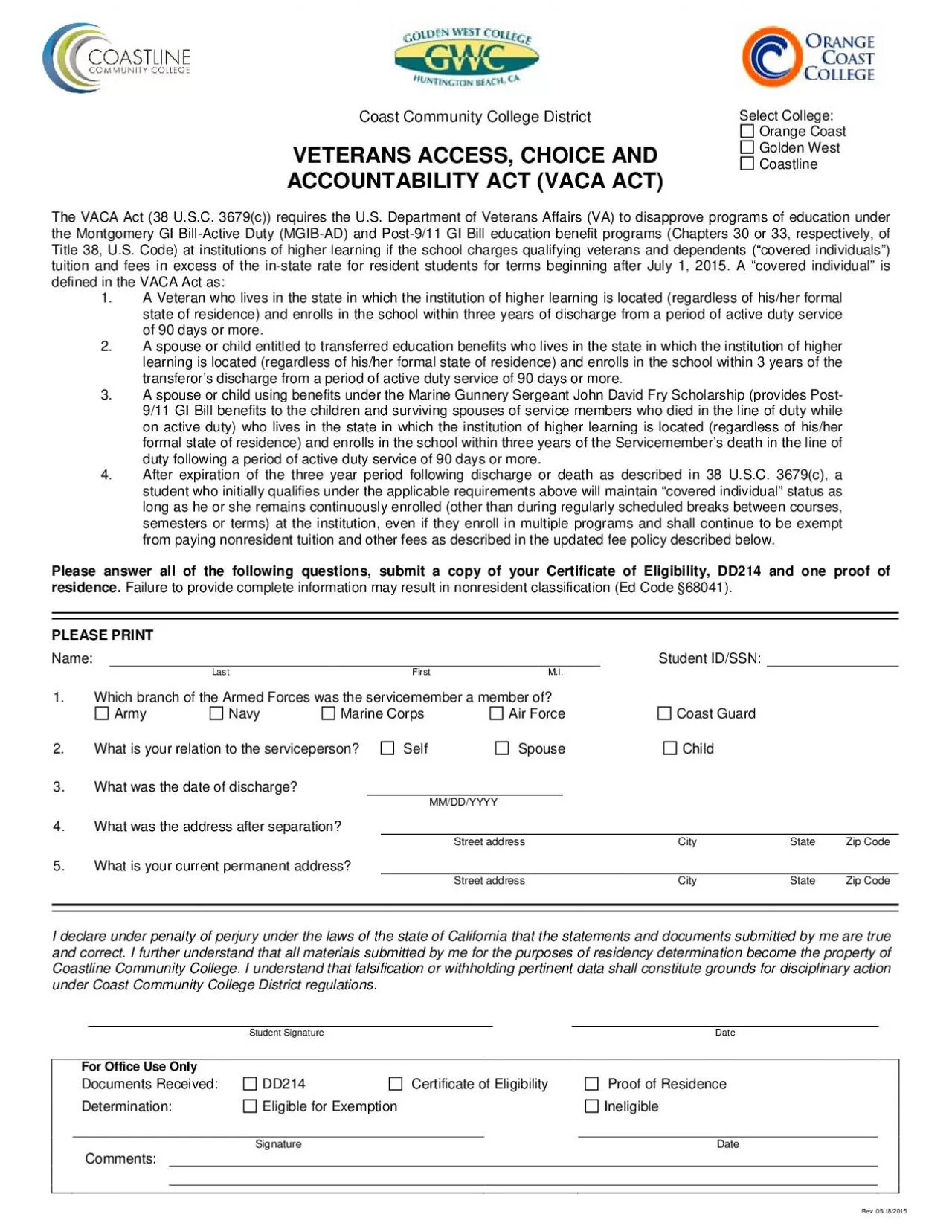 PDF-Coast Community College District