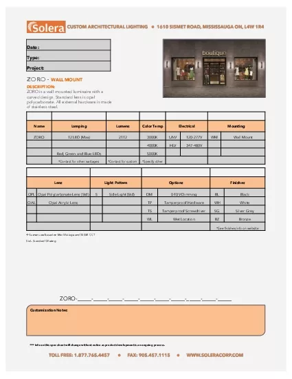 ContactforcustomSpecify otherLensLight PatternOptions