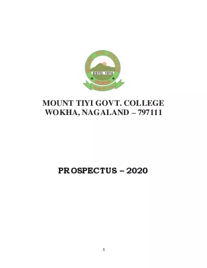 MOUNT TIYI GOVT COLLEGE