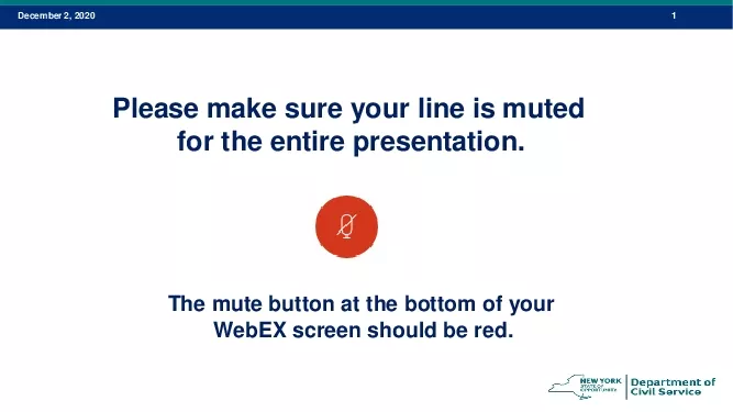 Please make sure your line is muted