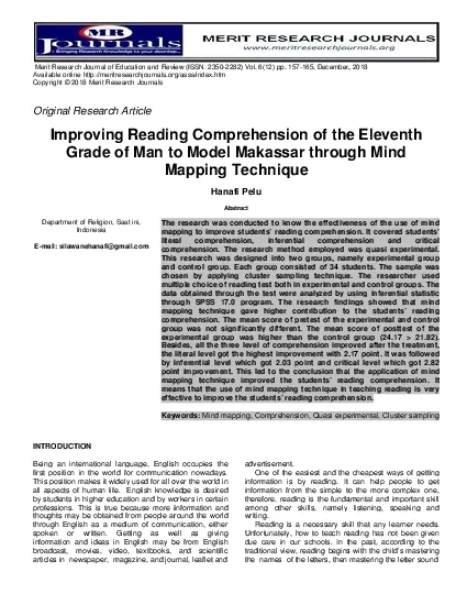 Merit Research Journal of Education and Review ISSN 2350