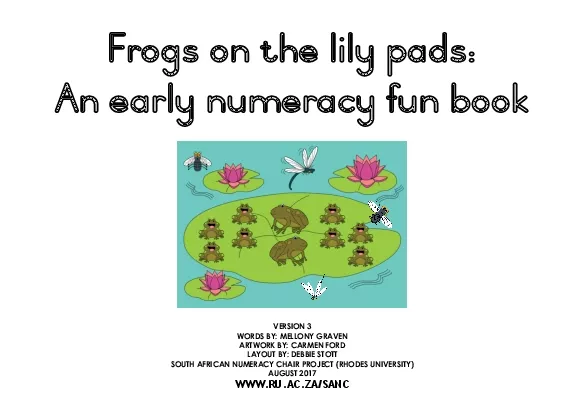Page Ten frogs on the small lily pad 10tenmany0zeronone Freddie and Fe