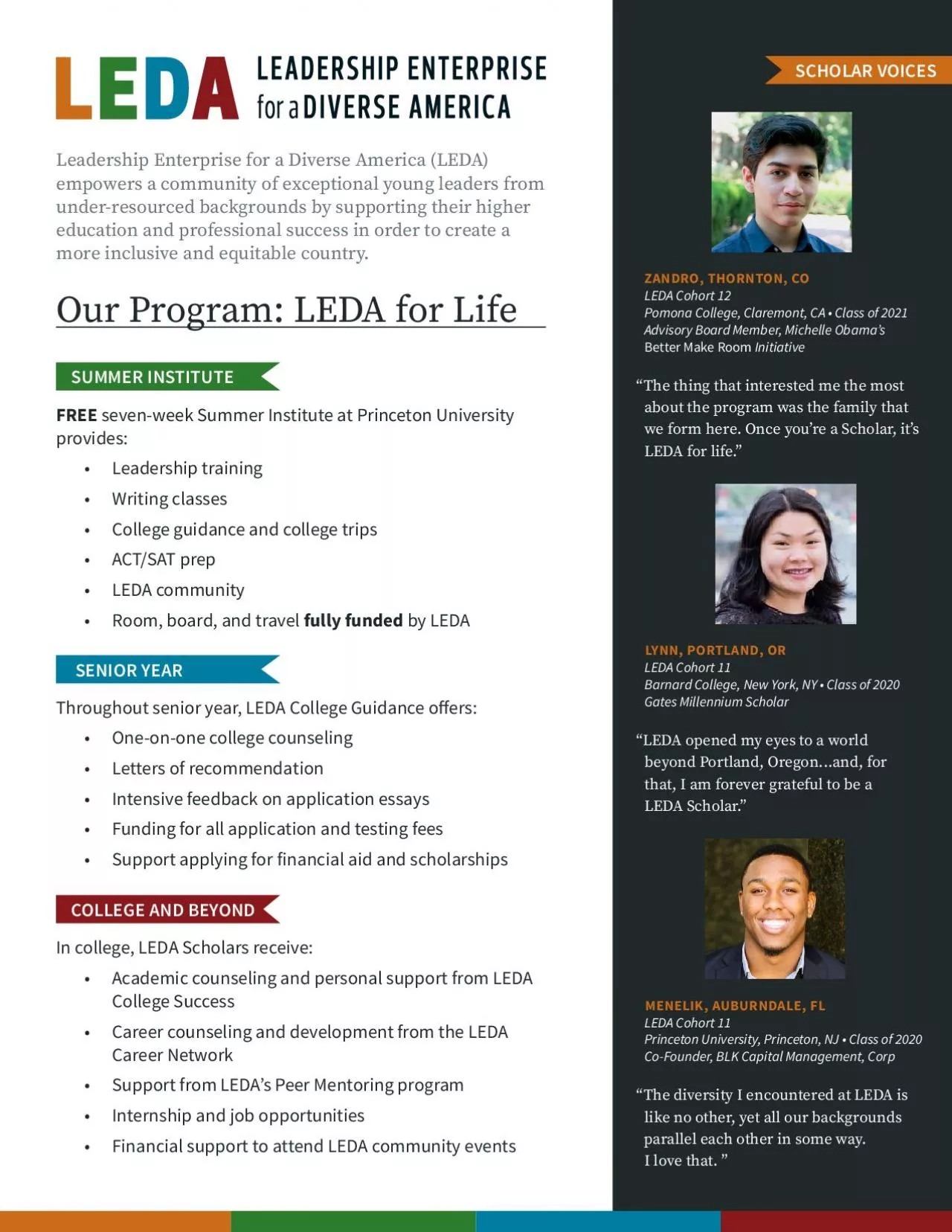 PDF-Leadership Enterprise for a Diverse America LEDA