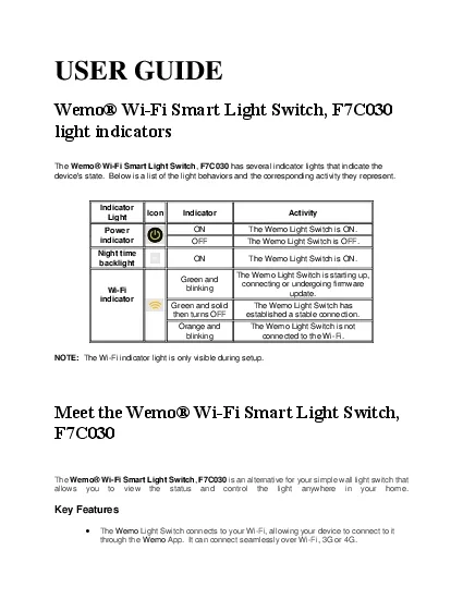 USER GUIDE