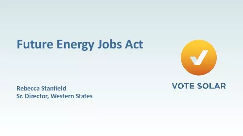 Future Energy Jobs Act