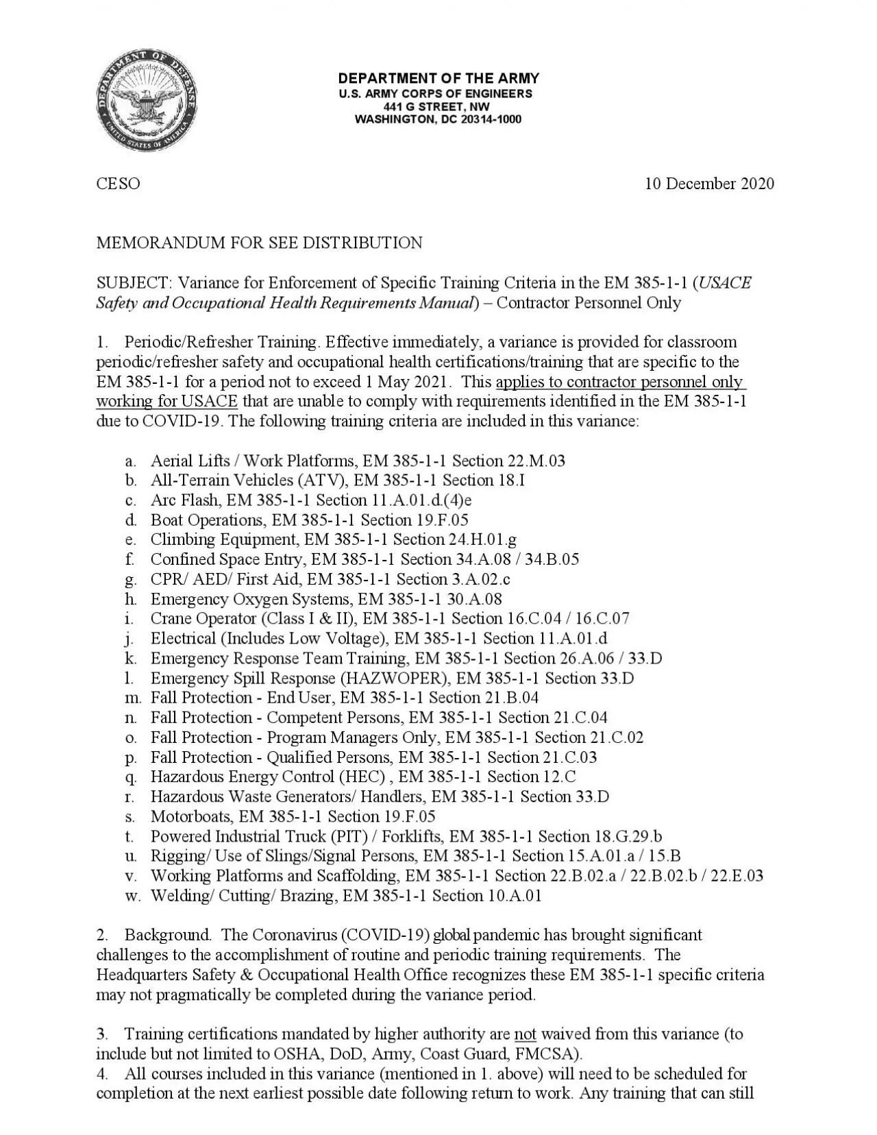 PDF-DEPARTMENT OF THE ARMYUS ARMY CORPS OF ENGINEERS 441 G STREET NWWASHIN