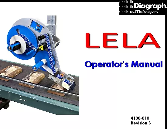 Operators Manual4100010Revision BOperators Manual