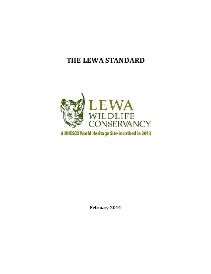 THE LEWA STANDARD