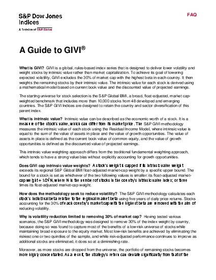 A Guide to GIVI