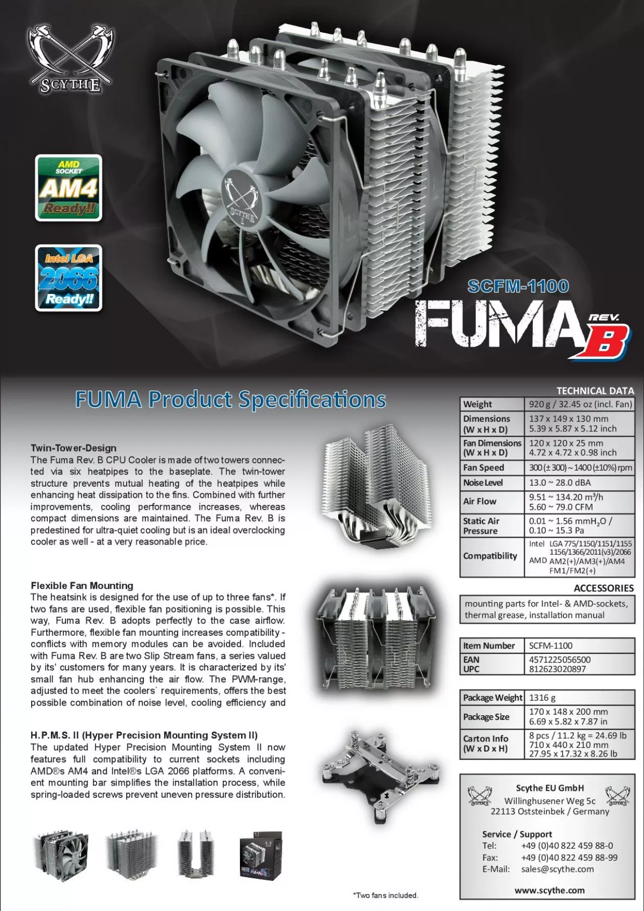 PDF-Weight920 g 3245 oz incl Fan