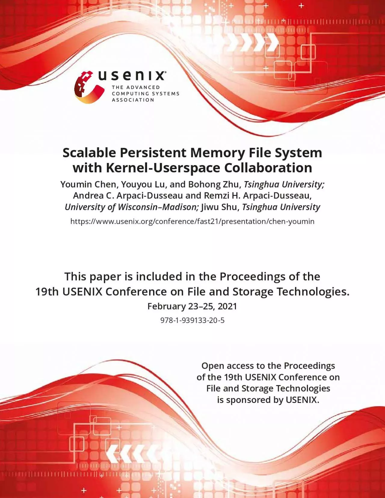 PDF-ScalablePersistentMemoryFileSystemwithKernelUserspaceCollaborationYou