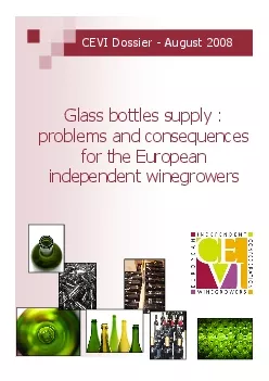 Glass bottles supply  problems and consequences for the European indep