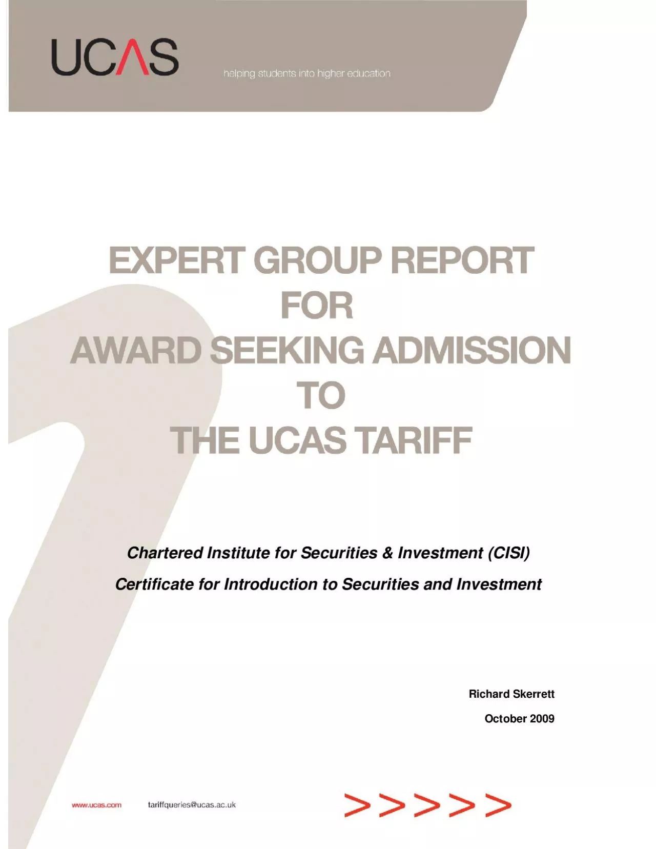 PDF-Chartered Institute for Securities Investment CISI Certificate for In