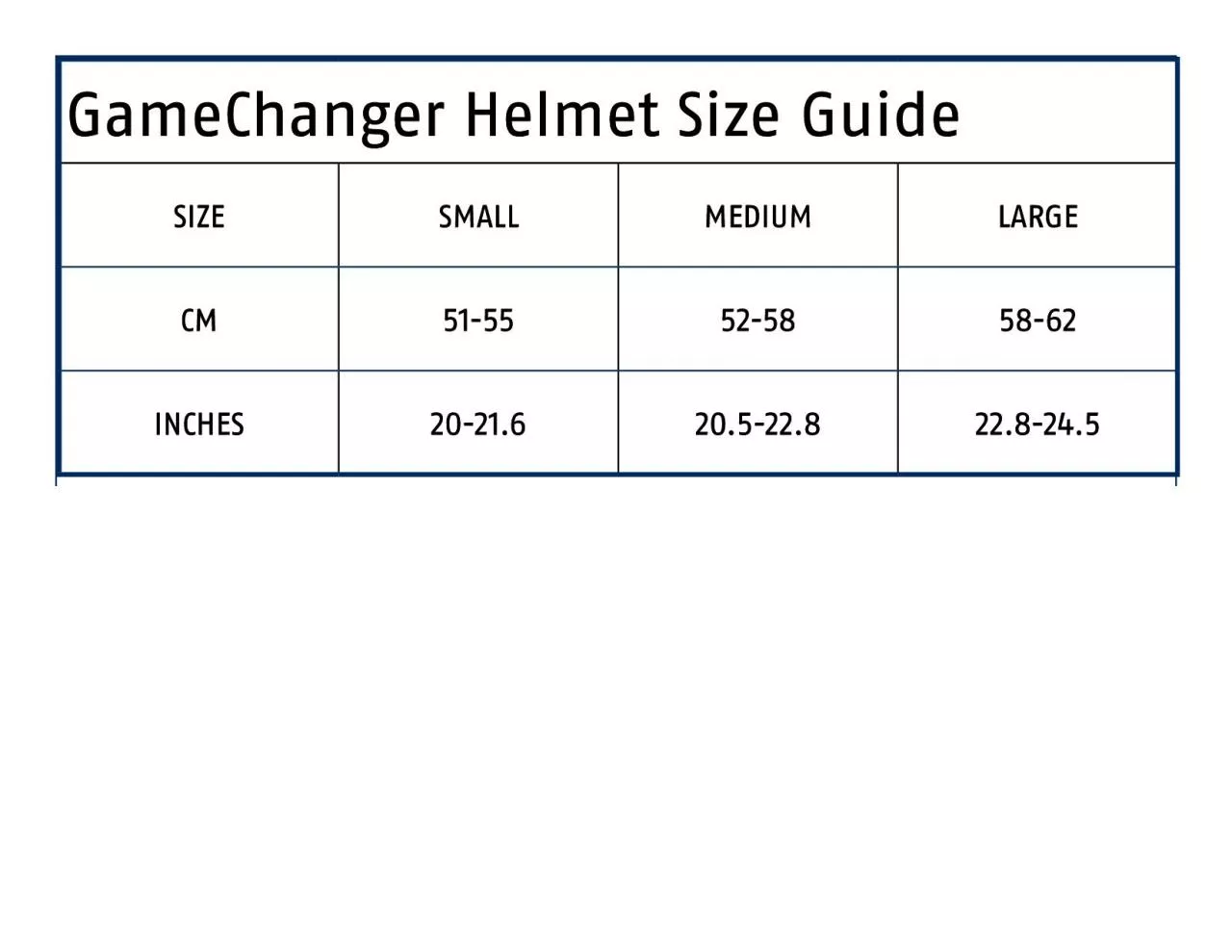 PDF-HYBAN Helmet Size Guide