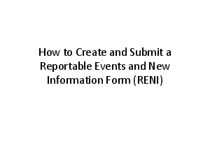 How to Create and Submit a