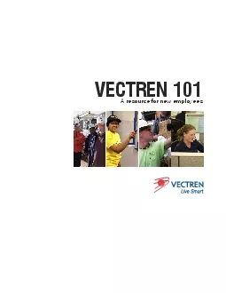 VECTREN 101A resource for new employees