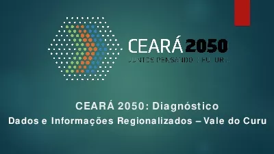 CEAR 2050 Diagnstico  Dados e Informaes Regionalizados Vale do Curu