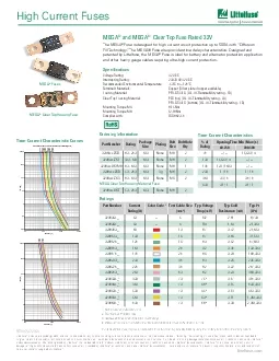 High Current Fuses