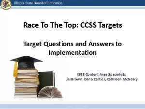 Race To The Top CCSS Targets