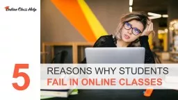 5 Ways To Fail In Online Classes | Online Class Help
