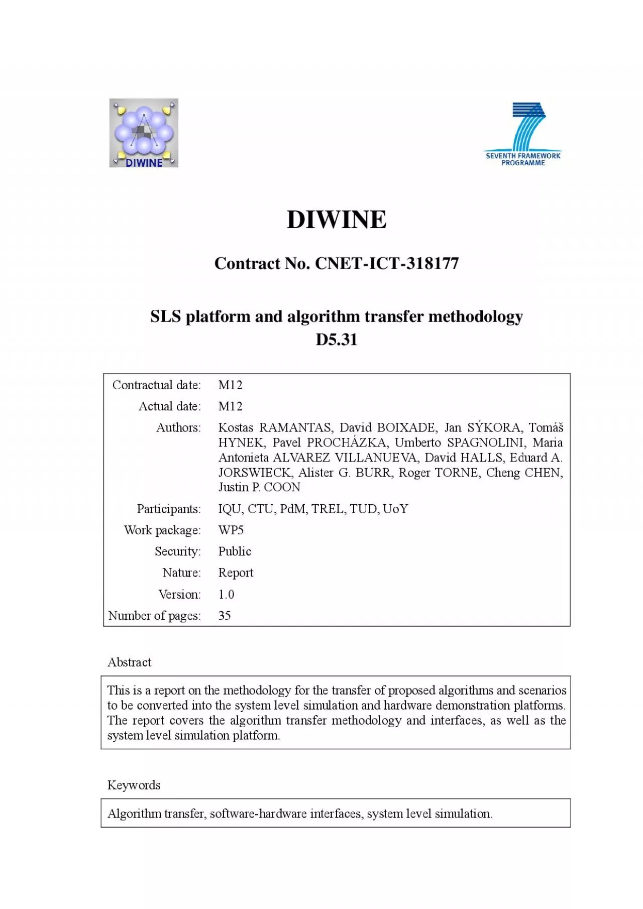 PDF-stem level