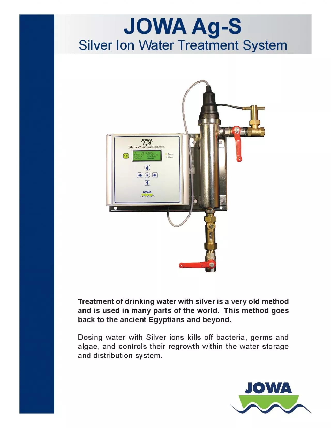 PDF-Silver Ion Water Treatment System