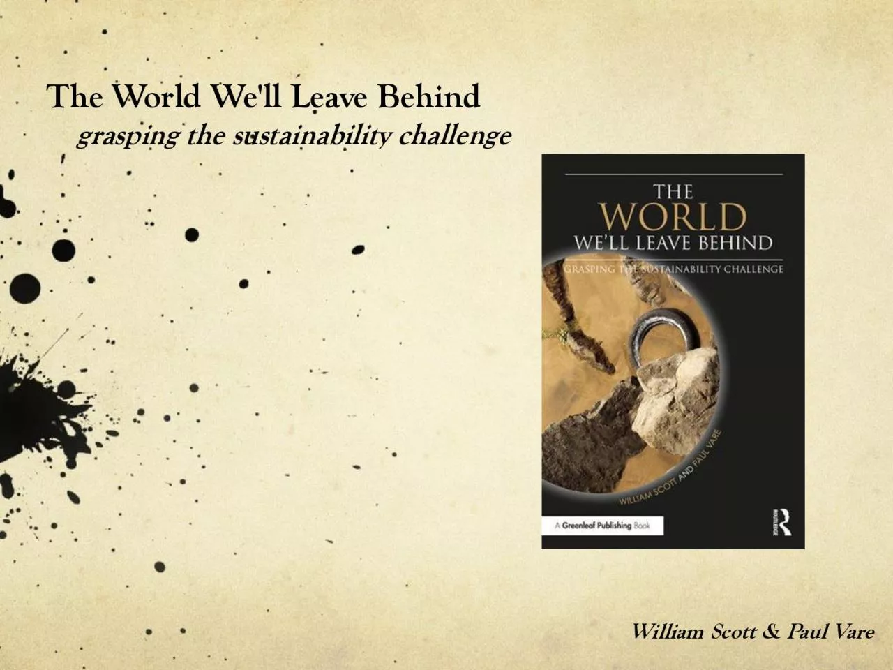 PDF-The World Well Leave Behind