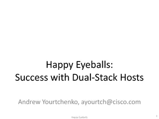 Happy Eyeballs Success with Dual Stack Hosts Andrew Yo