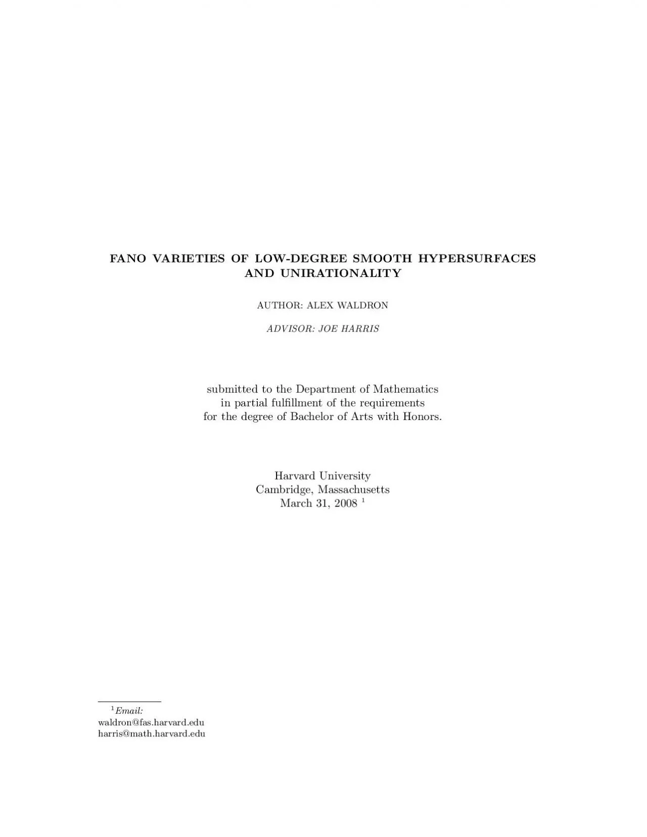 PDF-ContentsIntroductioni01DimensionofFanovarietiesi02Thelowdegreelimitii