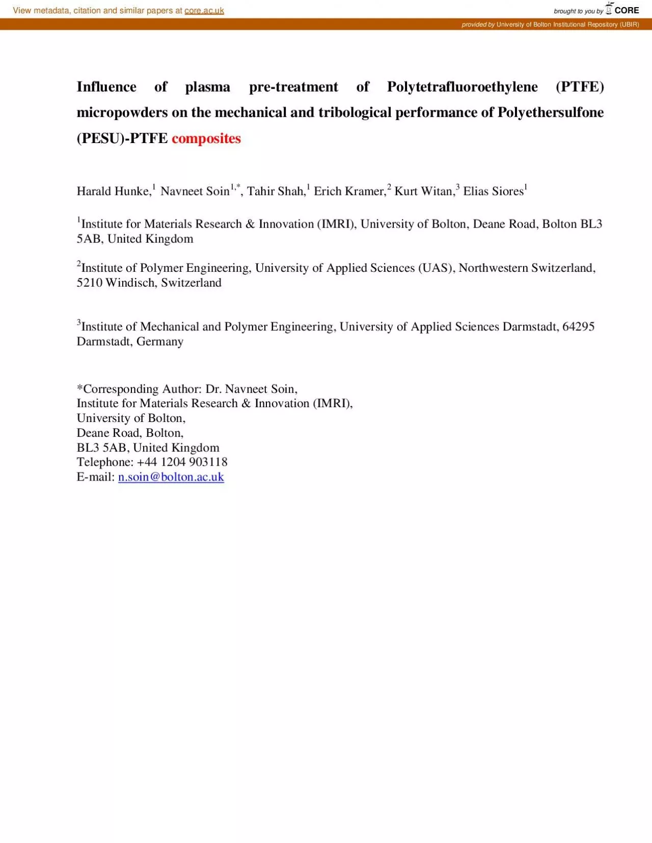 PDF-Influence of