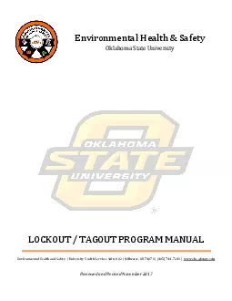 Environmental Health  SafetyOklahoma State University