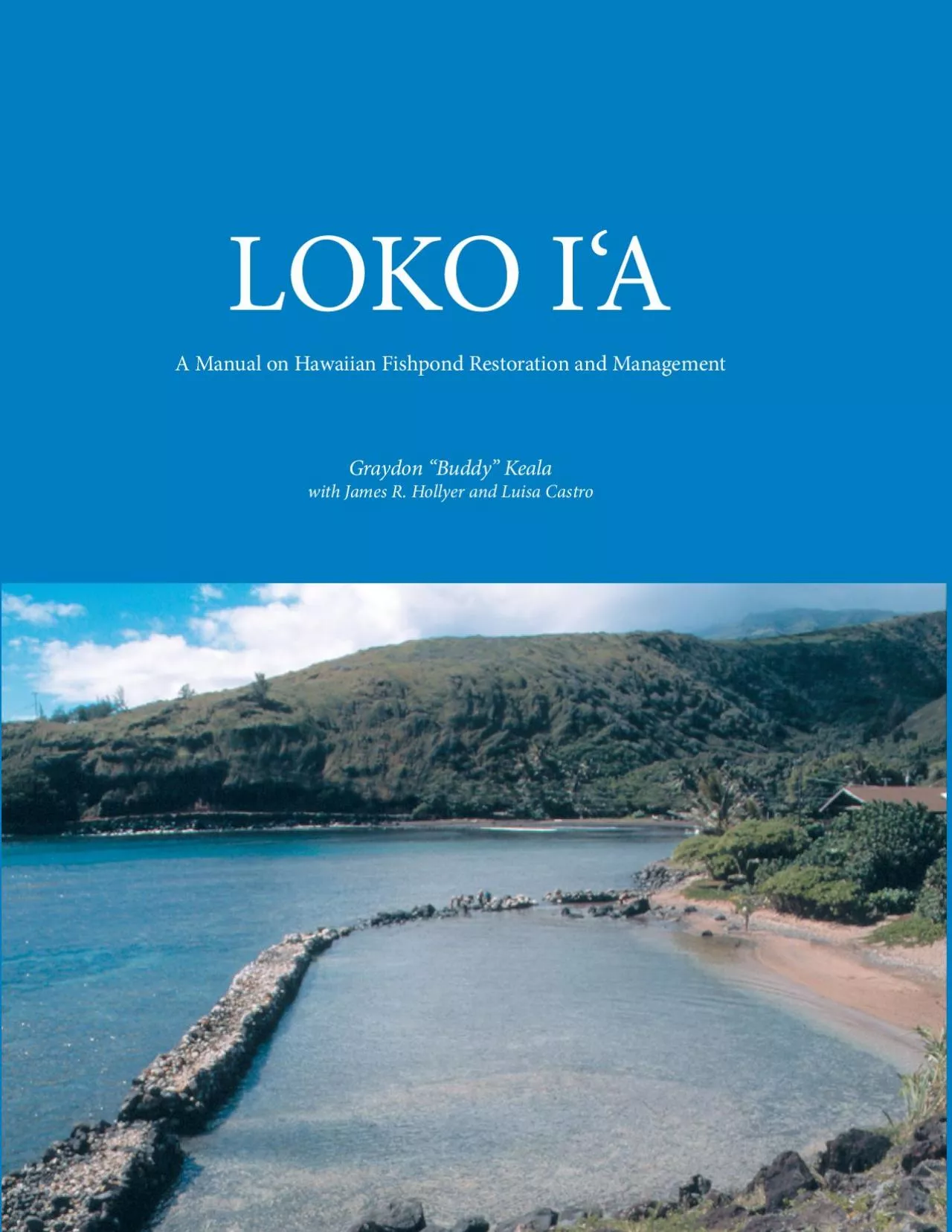 PDF-A Manual on Hawaiian Fishpond Restoration and Management