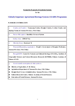 Format for Proposals of Candidate Systems