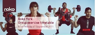 roup exercise timetableFrom Monday 6September 2021