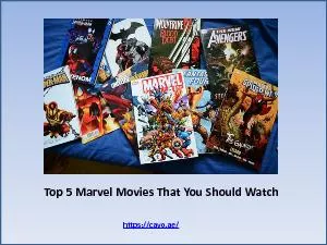Marvel Merchandise Accessories Dubai, UAE | Top 5 Marvel Movies That You Should Watch