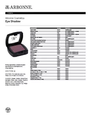 COSMETICS Richly pigmented mineralinfused eye shadow i