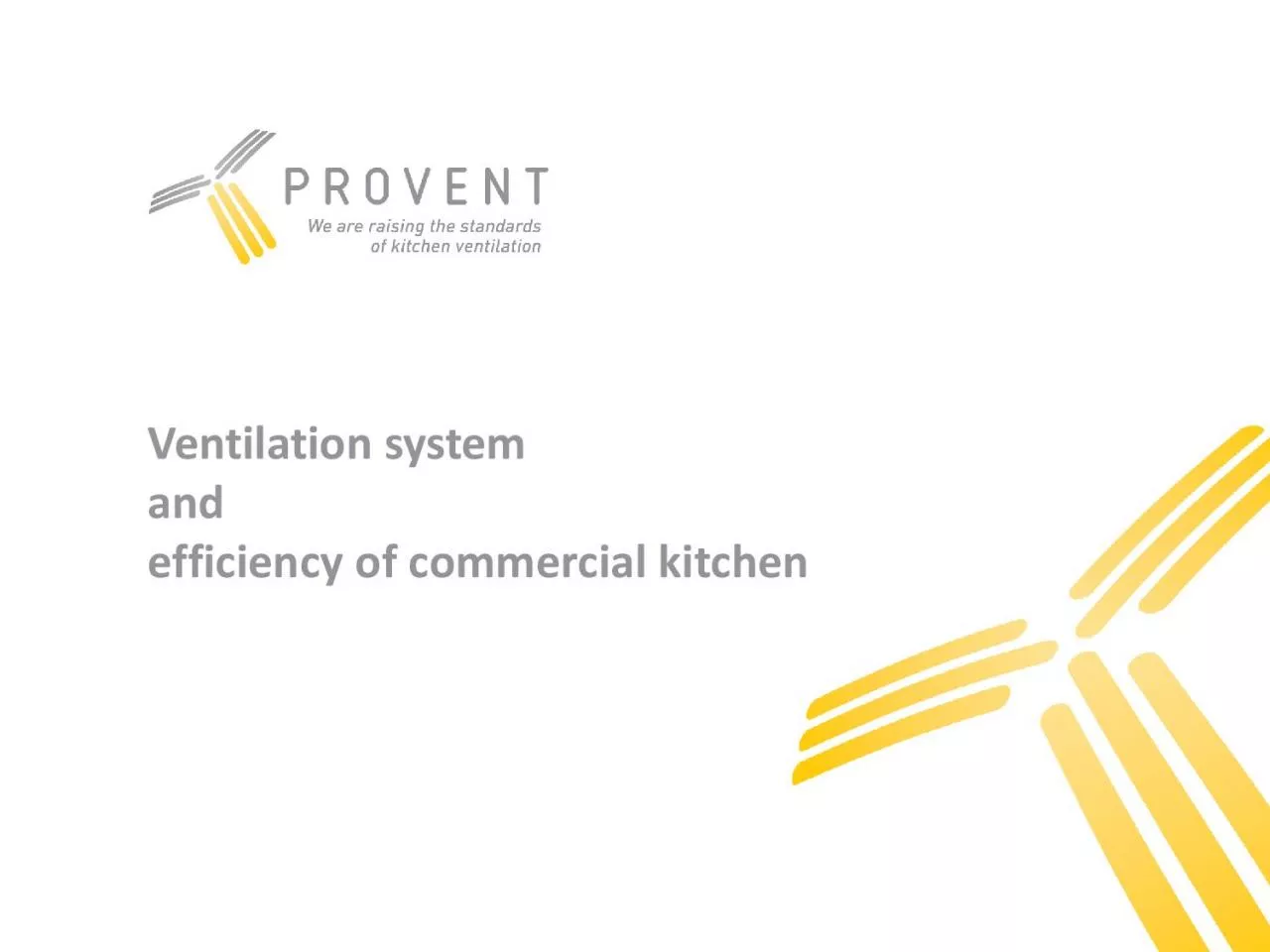 PDF-Ventilation system