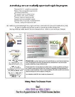 Introducing our new medically supervised weight loss program