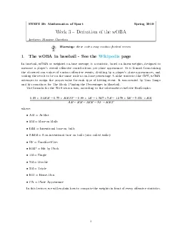 STATS50MathematicsofSportSpring2019Week3DerivationofthewOBALecturerMax